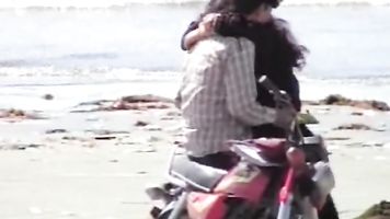 Karachi Couple At Beach - Movies.