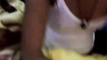 Sneha punjabi college girl with her boyfriend in his room taking shower after nasty sex changing in front of him.