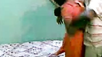 Young couple from Kishangunj, Bihar sex scandal, horny exposing her juicy tits getting ready to get fucked.