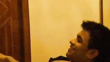 Indian wife lying naked in bed showing sexy ass cheeks