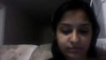 Stunning Karachu babe taking off her white
