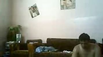 Enjoying 20th honeymoon on live sex cam