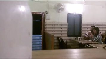 Indian Couple In Restaurant - Movies.