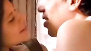 porn movie smooch scene of a sexy Bangla actress.