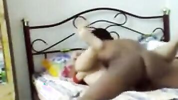 Porn sex video of a business man with horny slut.