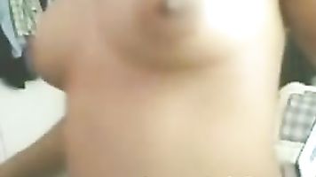 Sexy Indian touches herself.