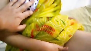 desi hot sexy savita bhabhi rubbing her pussy lips
