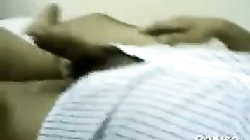 slutty girl giving dirty oral to boyfriend