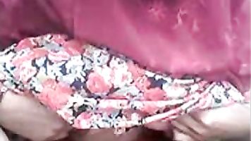 indian Bangla muslim Hijab sweet in forest