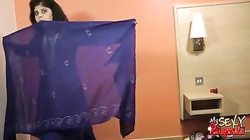 Desi pretty Rupali using a toy masturbating