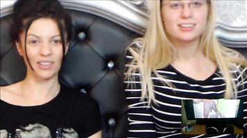 Humiliated by blonde and brunette