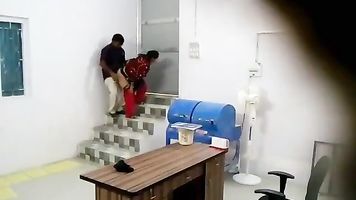 Tamil Manager fucks her tamil employee in the basement P1
