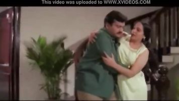 Beautiful Aunty  and Servente Romantic Scenes    Indian cute glamour scene