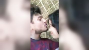 Sexy girlfriend kaa cute kiss with bf