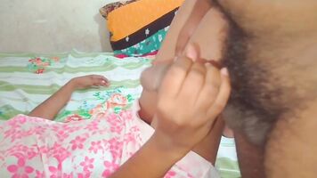 While husband going to the outside his milf get sex with her ex-boyfriend - අනේ හිමින් කරන්නකෝ