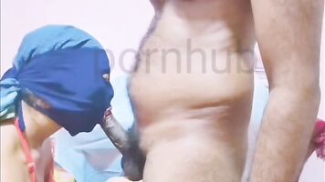 Oriental young girl home made cumshot sex