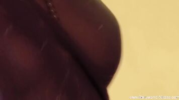 Exotic Brunette From Asian Displaying Her Babysitter Seduction