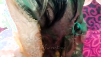Cheating Tamil housewife got my Creampie and filming cunt dripping Cum - RandiSEXinMumbai