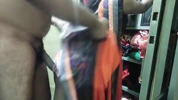 Huge butt Desi maid in saree fucked hard by malik