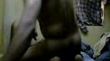 Indu bhabhi with her hubby in bedroom giving him blojwob and fucking herself with big dildo