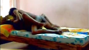 Sexy Lata bhabhi in pink lingerie stripped forcefully by her man to fuck her hard