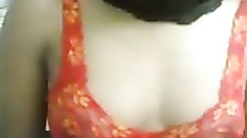 Hot bhabhi changing in bedroom recorded by hidden cam fixed in room by her husb