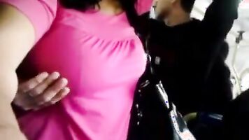 Tharki Boy In Public Bus - Movies.